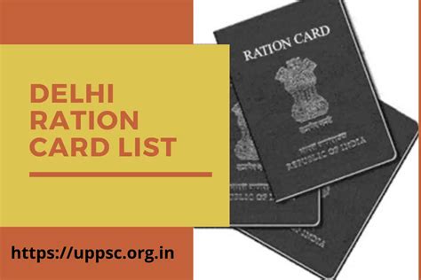 Ration Card Application Status Delhi